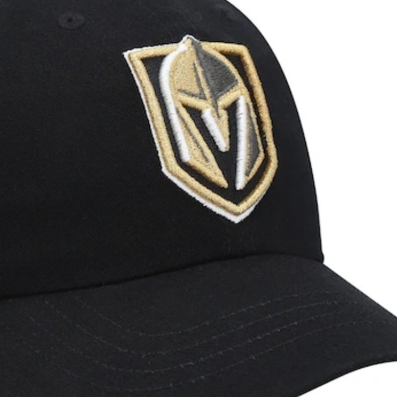 NHL Vegas Golden Knights ‘47 Branded Women's Core Primary Logo Fitted Hat Black - Picture 3 of 6
